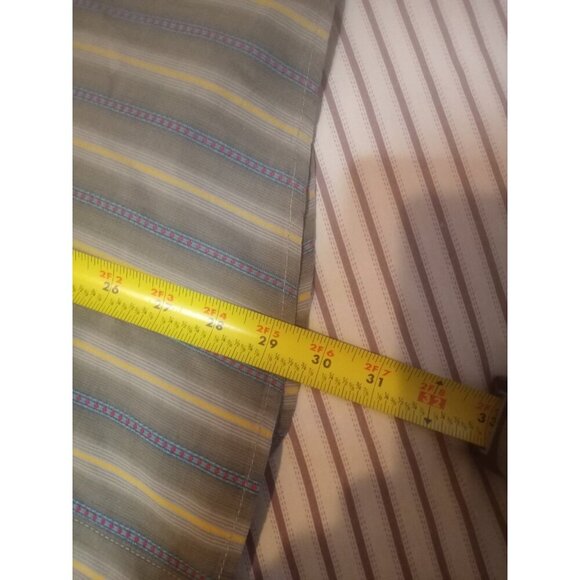 Kuhl Shirt Mens 2XL Gray Strip Short Sleeve Button Up Suncel Cowboy Western Work - Picture 15 of 15